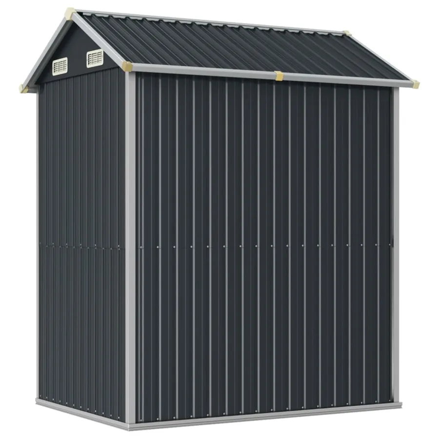Abri de jardin Anthracite 192 x 152,5 x 237 cm Acier galvanisé - 6