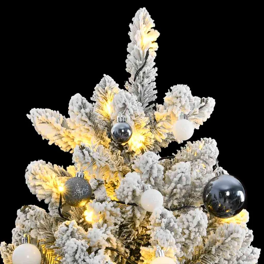 Sapin de Noël artificiel articulé 300 LED et boules 300 cm - 2