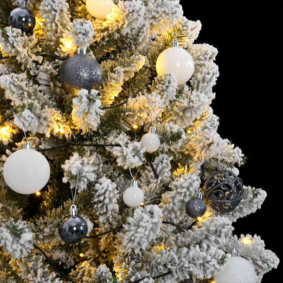 Sapin de Noël artificiel articulé 300 LED et boules 300 cm - 3