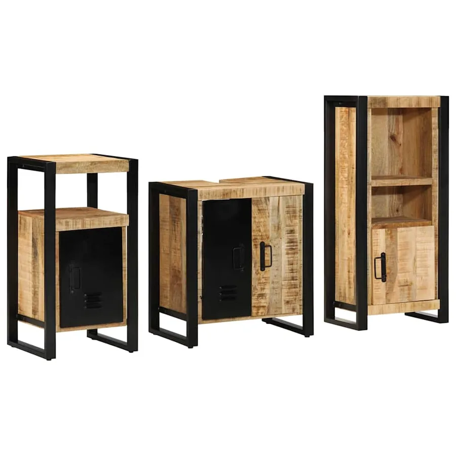 Ensemble de mobilier de salle de bain avec tiroir 3 pcs