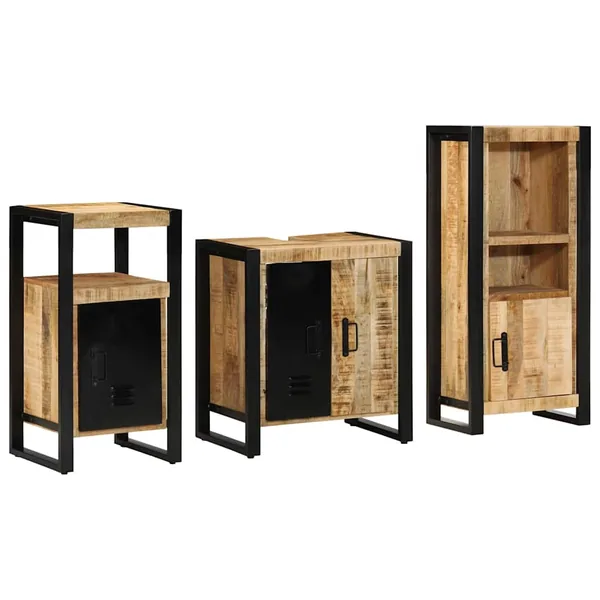 Ensemble de mobilier de salle de bain avec tiroir 3 pcs