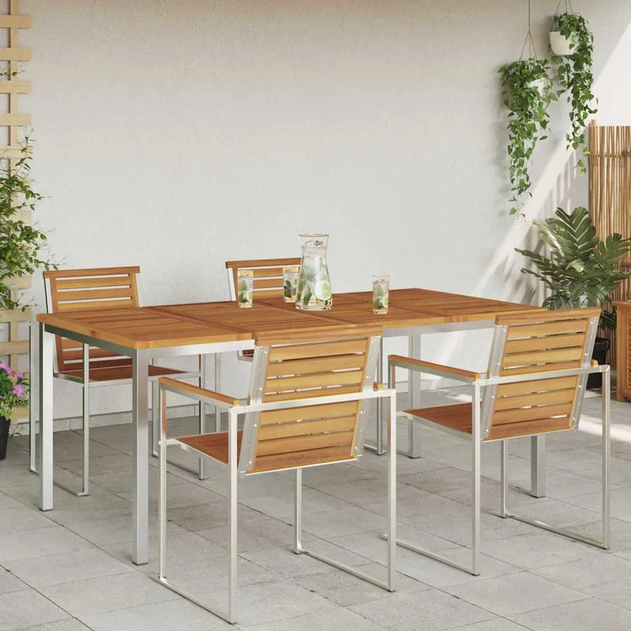 Table de salle à manger / Table de repas 180x90x75 cm - 4
