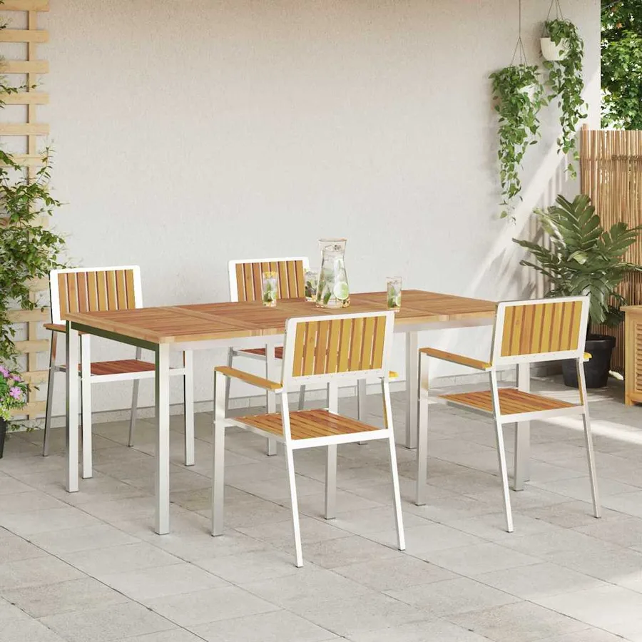 Ensemble de repas extérieur 5 pcs - 4