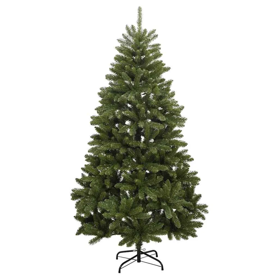 Sapin de Noël artificiel articulé 300 LED et boules 210 cm - 5