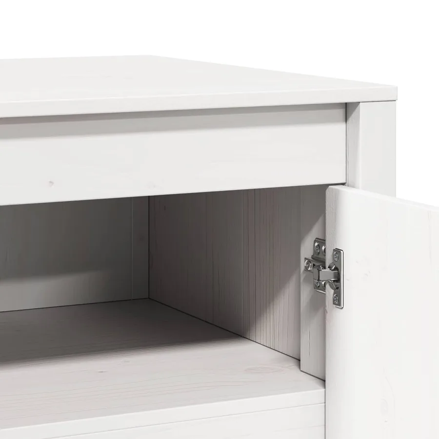 Armoire de cuisine avec étagère MEPPEL Blanc 106 x 55 x 64 cm - 9