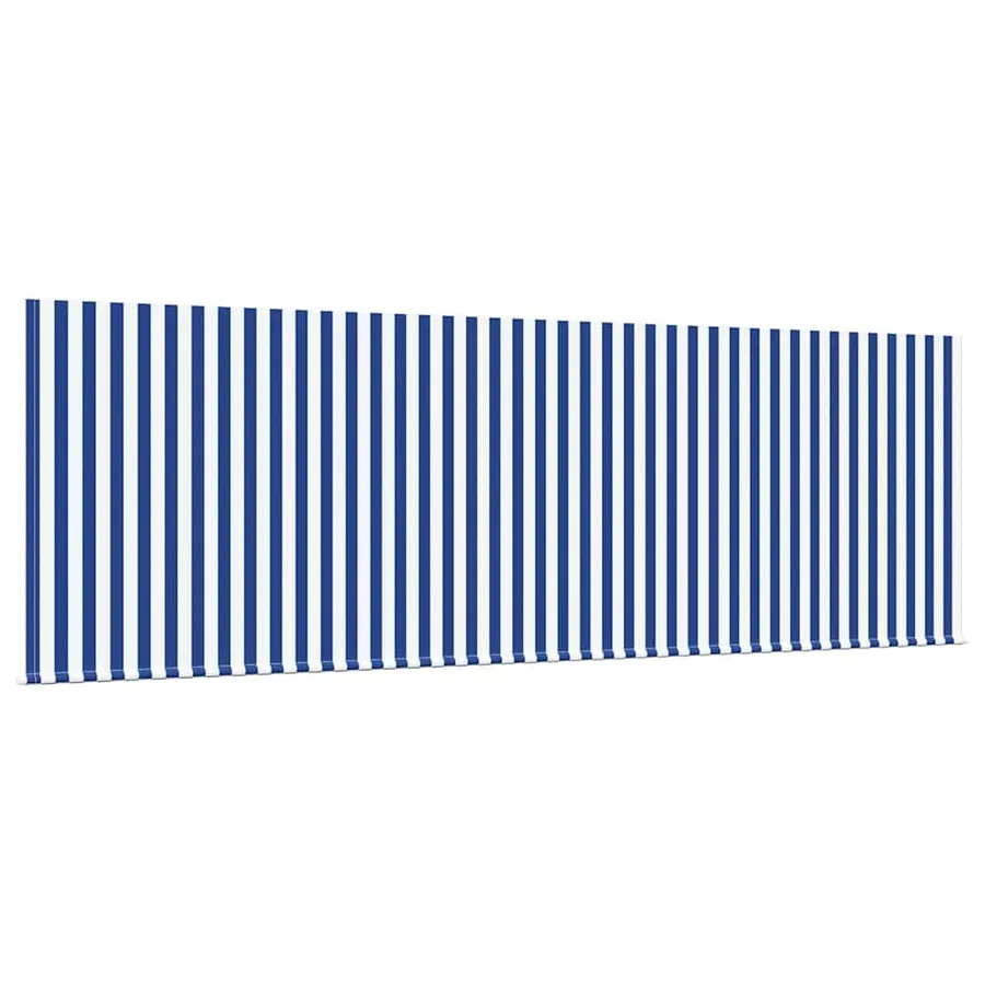Auvent Rétractable Bleu 350 x 200 cm tissu - 4