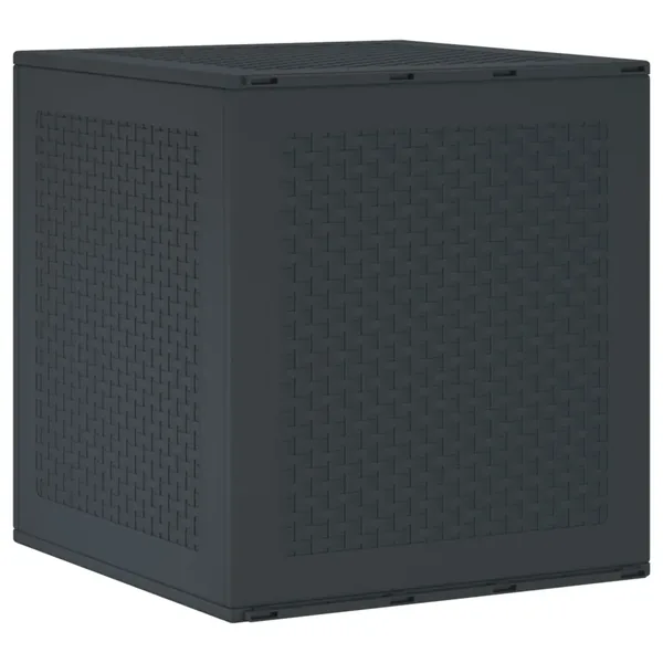 Boîte de rangement Anthracite 55 x 53 x 57 cm Polypropylène