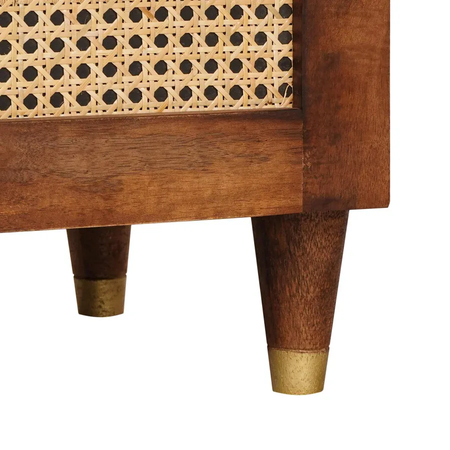 Ensemble de buffet 2 pcs Marron 60 x 33,5 x 75 cm - 9