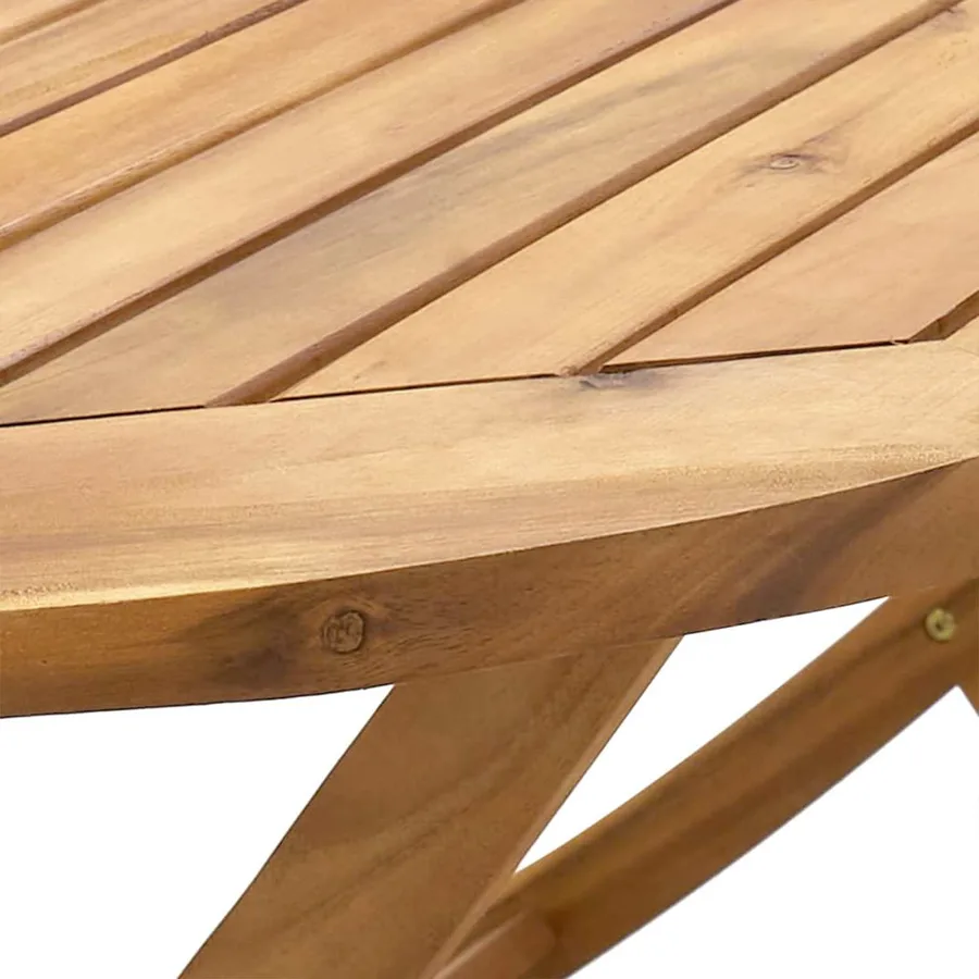Ensemble de salle à manger pour jardin 5 pcs Marron - 15