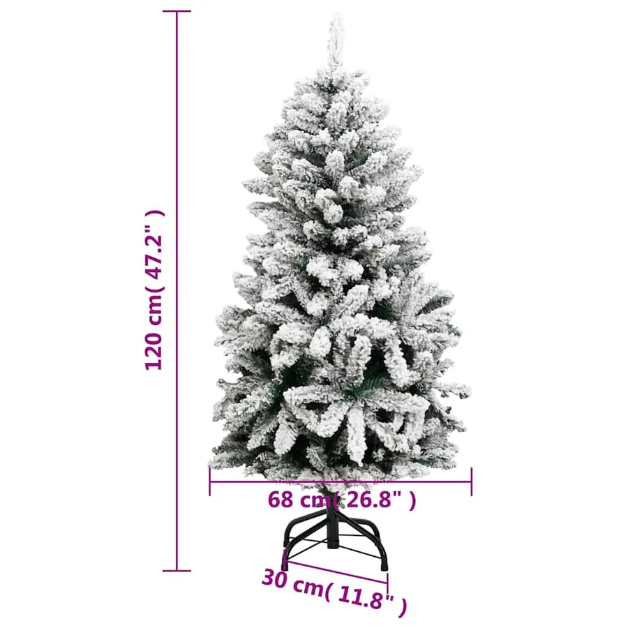 Sapin de Noël artificiel articulé 150 LED et boules 120 cm - 15