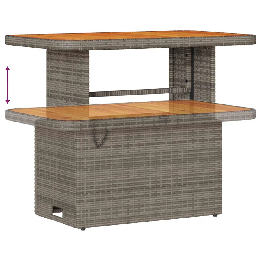 Ensemble de canapé de jardin avec coussin 8 pcs Gris - 9