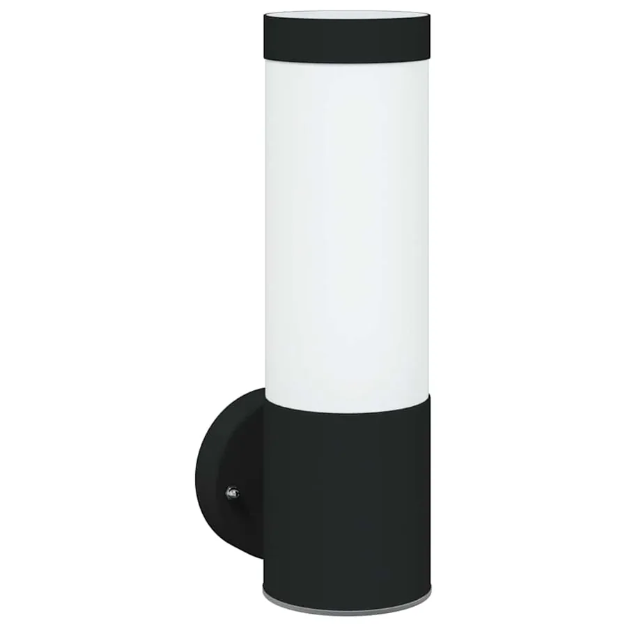 Applique Murale Extérieure Noir 12 x 8,5 x 27 cm - 2