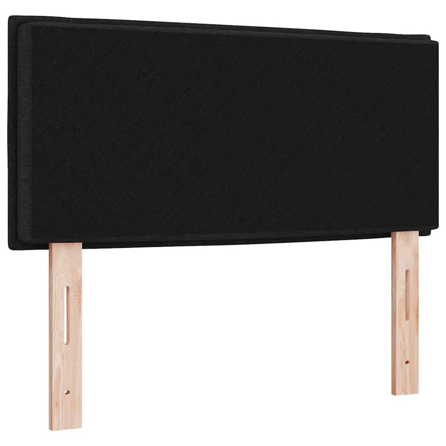 Tête de lit Noir 90 cm tissu - 7