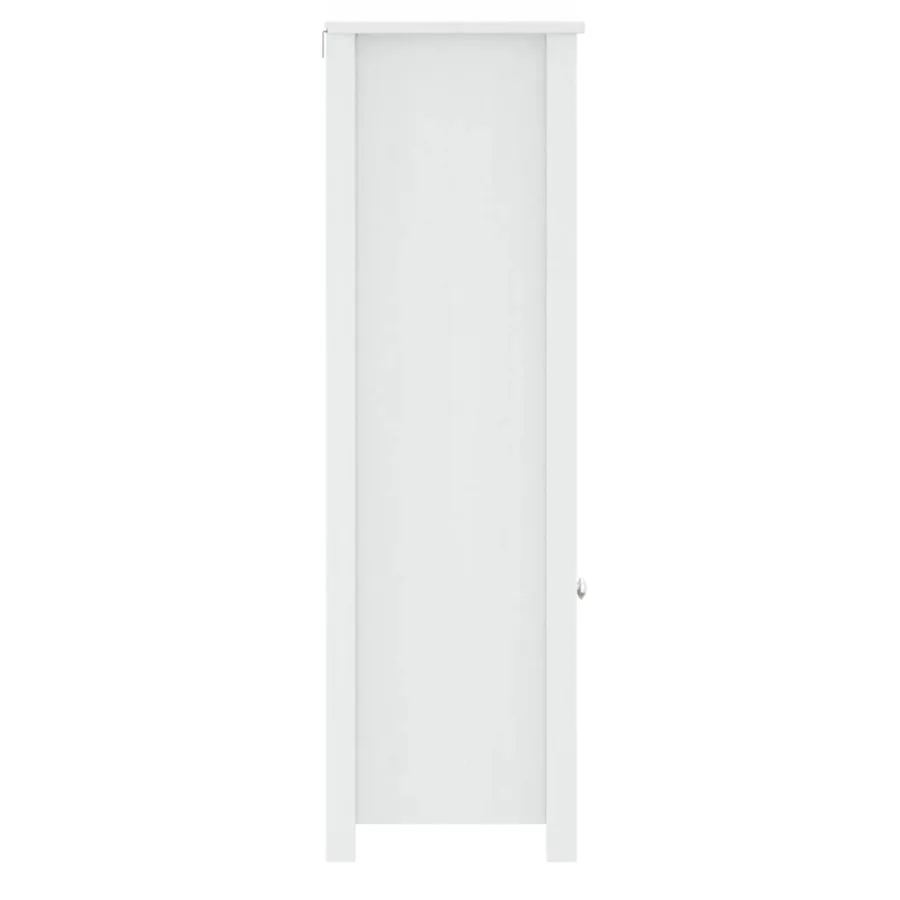 Armoire de salle de bain BERG blanc 40x34x110 cm pin massif - 5