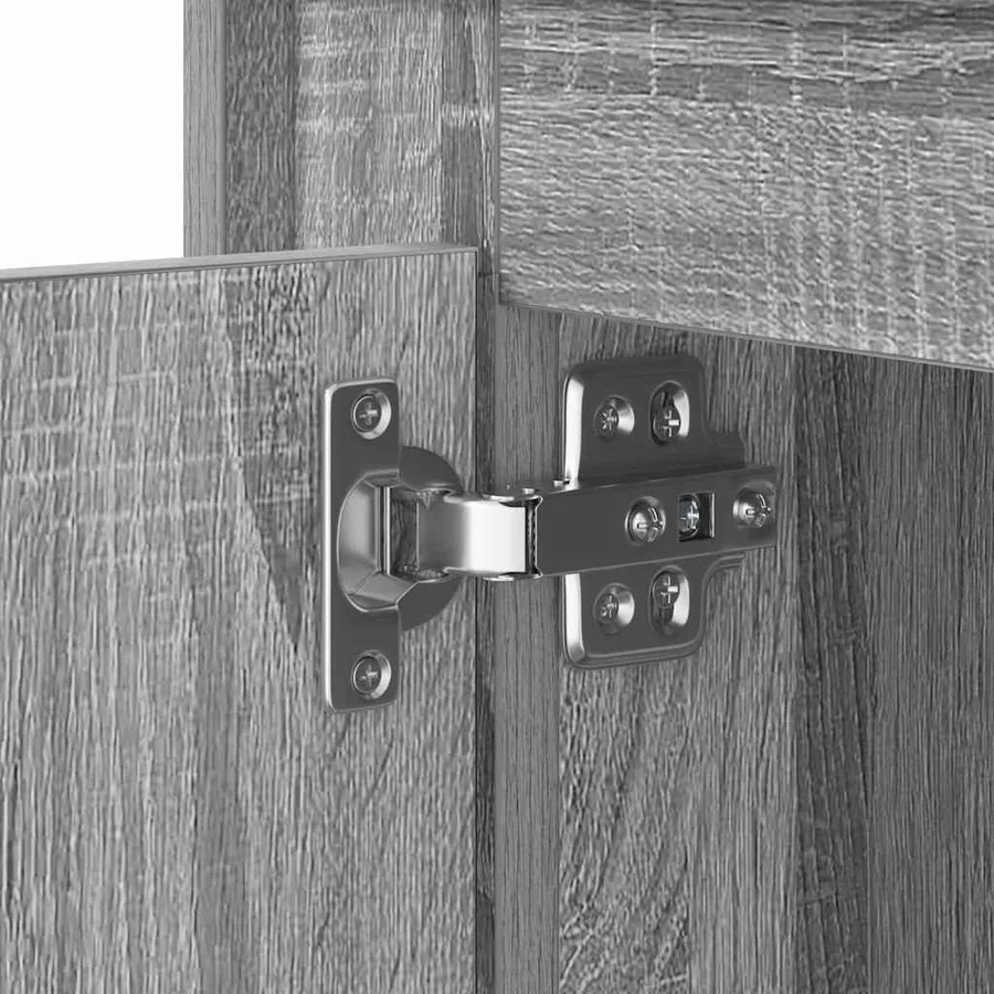 Cabinet de chevet 2 pcs Gris 44 x 34,5 x 45 cm - 13