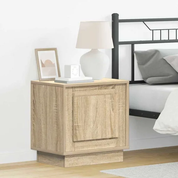 Cabinet de chevet 2 pcs Chêne Sonoma 44 x 34,5 x 45 cm