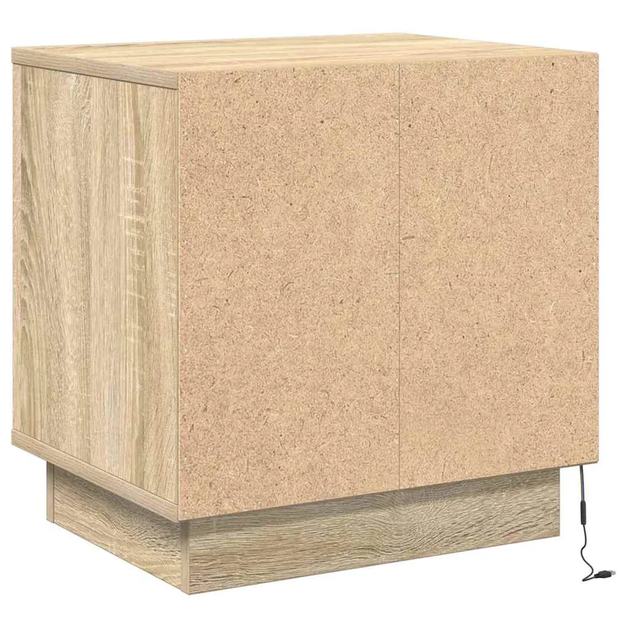 Cabinet de chevet 2 pcs Chêne Sonoma 44 x 34,5 x 45 cm - 10