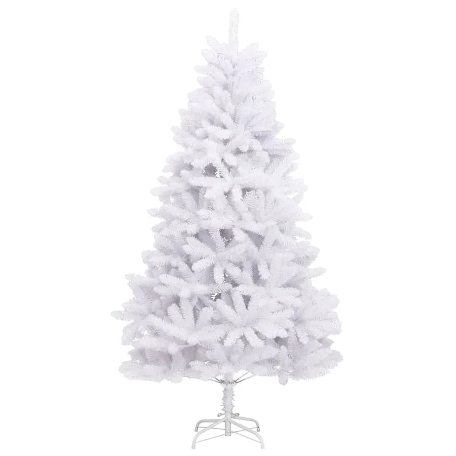 Sapin de Noël artificiel à charnières avec support blanc 300 cm - 2