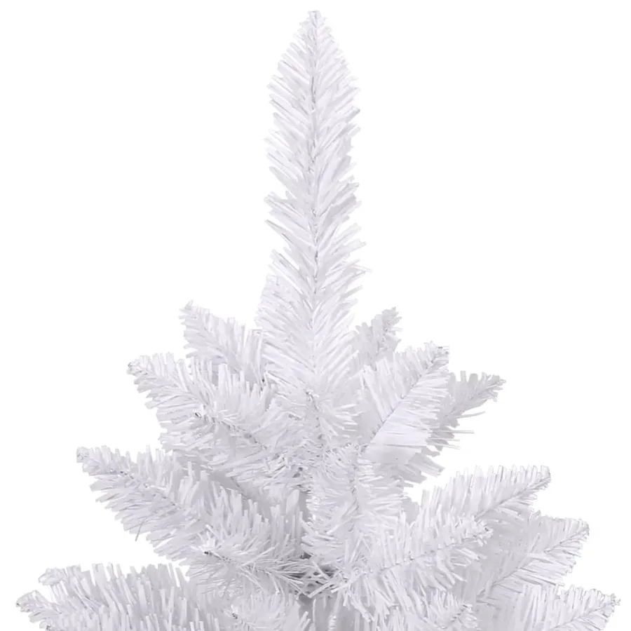Sapin de Noël artificiel à charnières avec support blanc 300 cm - 4