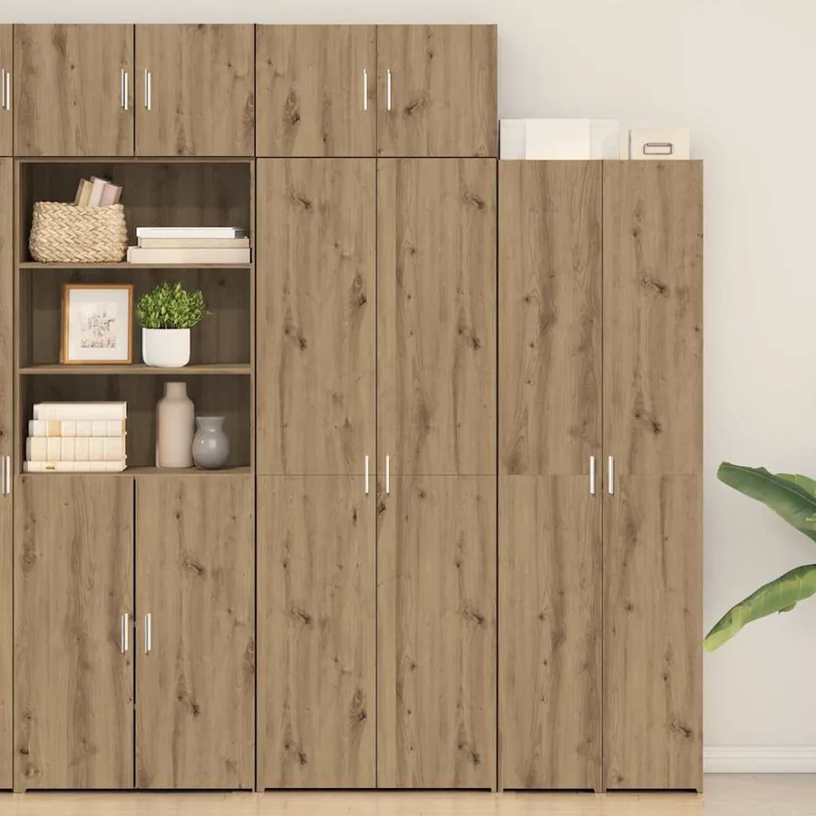 Armoire de rangement 3 pcs Chêne artisanal 70 x 42,5 x 185 cm