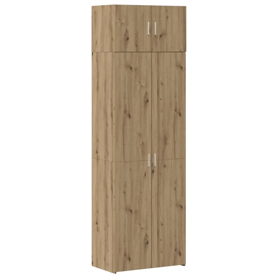 Armoire de rangement 3 pcs Chêne artisanal 70 x 42,5 x 185 cm - 2