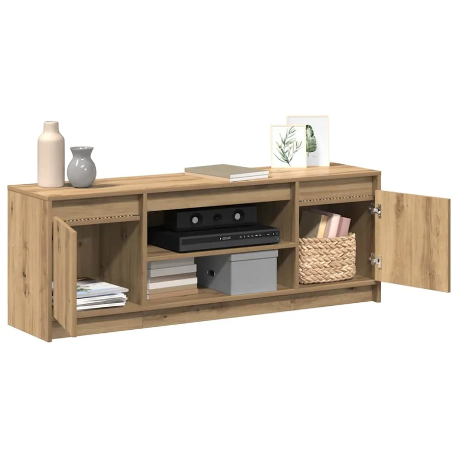 Unites TV 139,5 x 34 x 50 cm Marron Bois d'ingénierie - 3