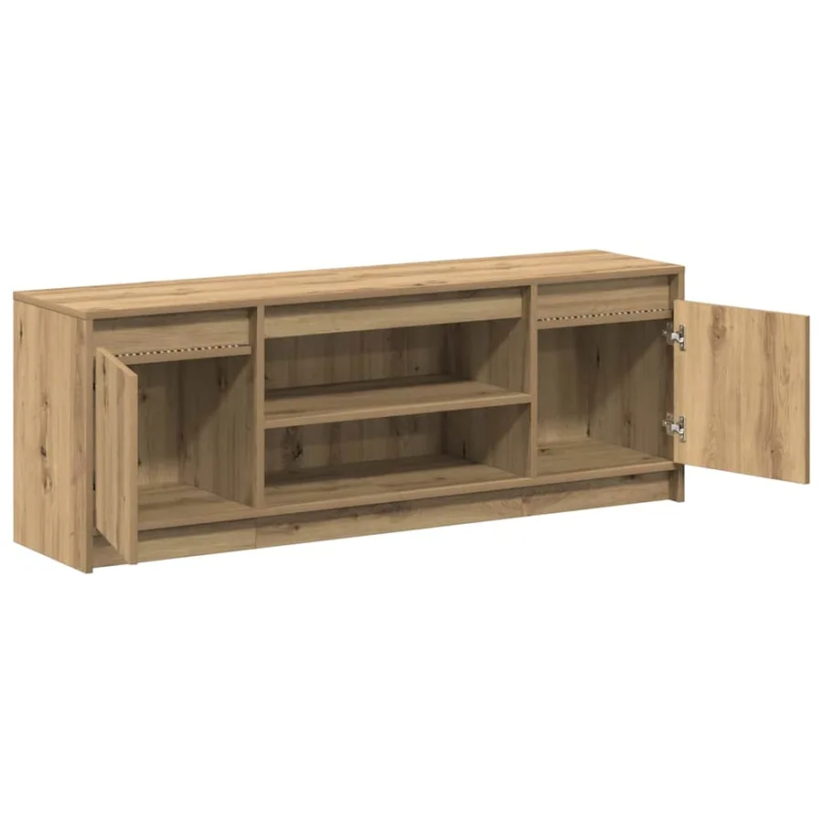 Unites TV 139,5 x 34 x 50 cm Marron Bois d'ingénierie - 6