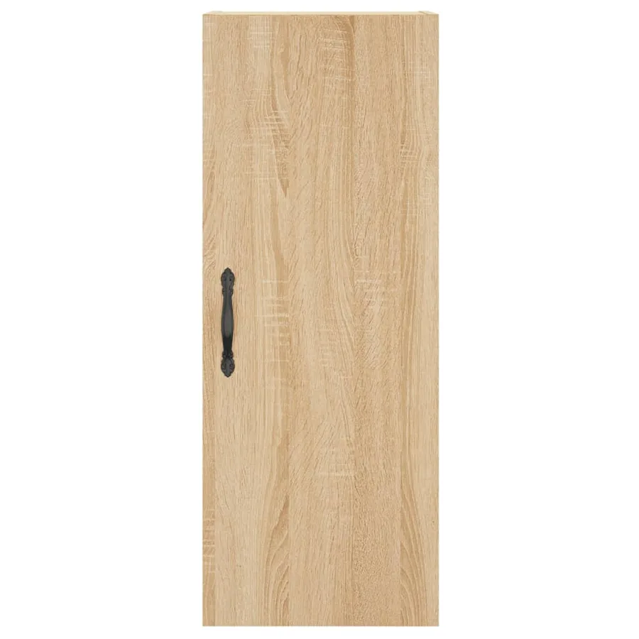 Buffet haut Chêne sonoma 34,5x34x180 cm Bois d'ingénierie - 6