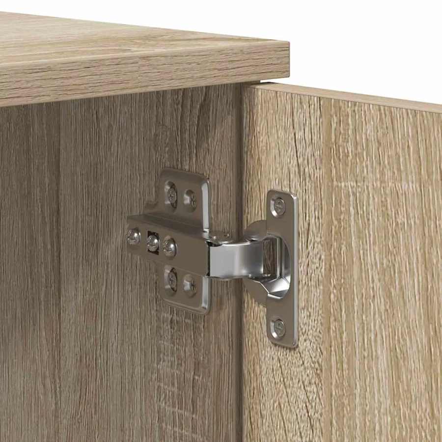 Cadre de lit avec rangement avec stockage Chêne Sonoma 80 cm - 12