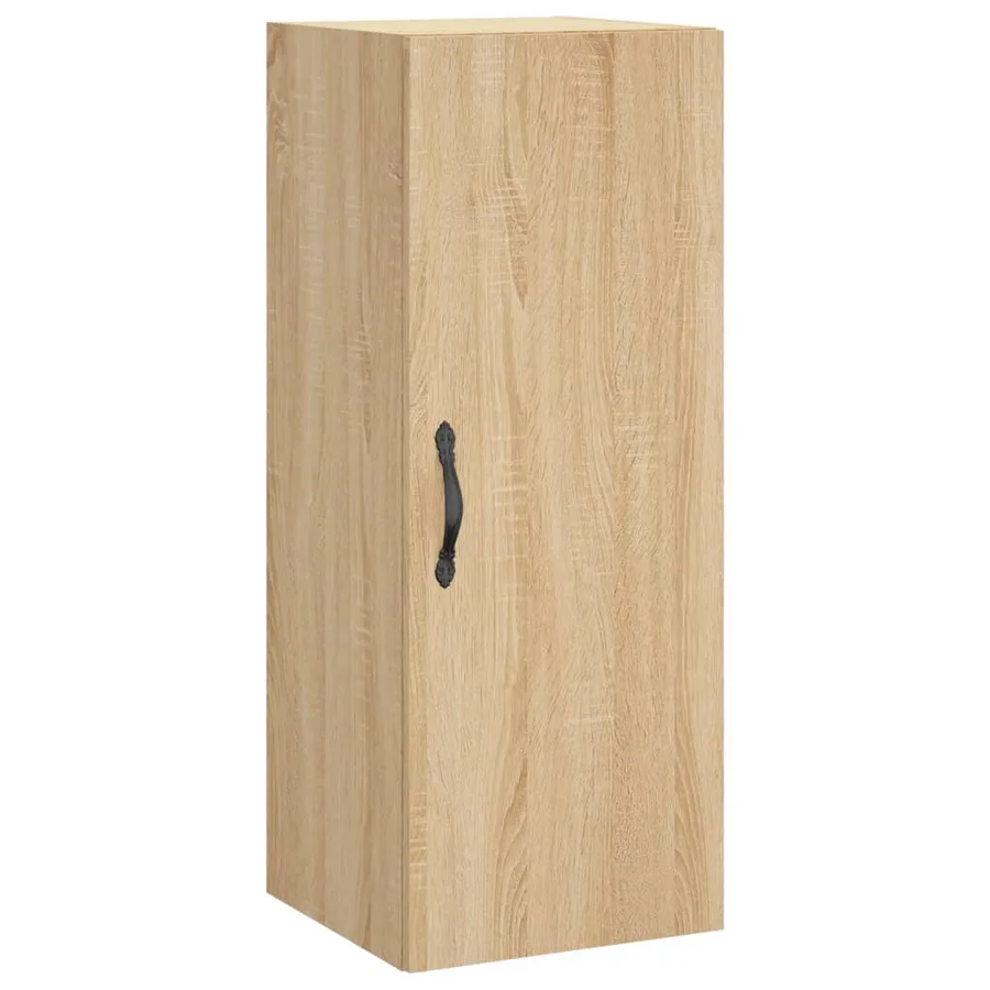 Armoire murale chêne sonoma 34,5x34x90 cm bois d'ingénierie - 2