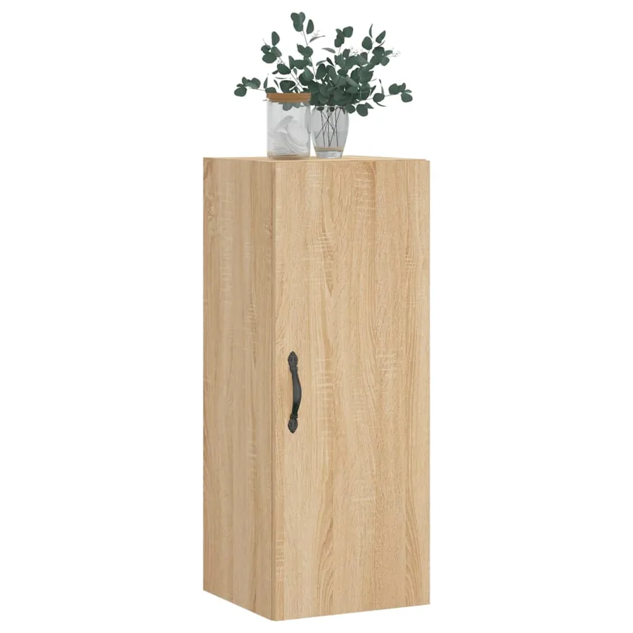 Armoire murale chêne sonoma 34,5x34x90 cm bois d'ingénierie - 3