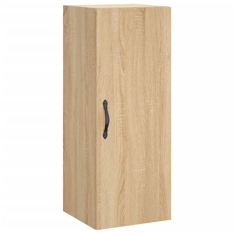 Buffet haut Chêne sonoma 34,5x34x180 cm Bois d'ingénierie - 5