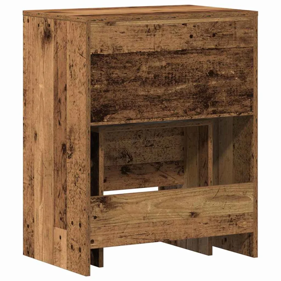 Coiffeuse Bois Ancien 60 x 40 x 75 cm Bois d'ingénierie - 6