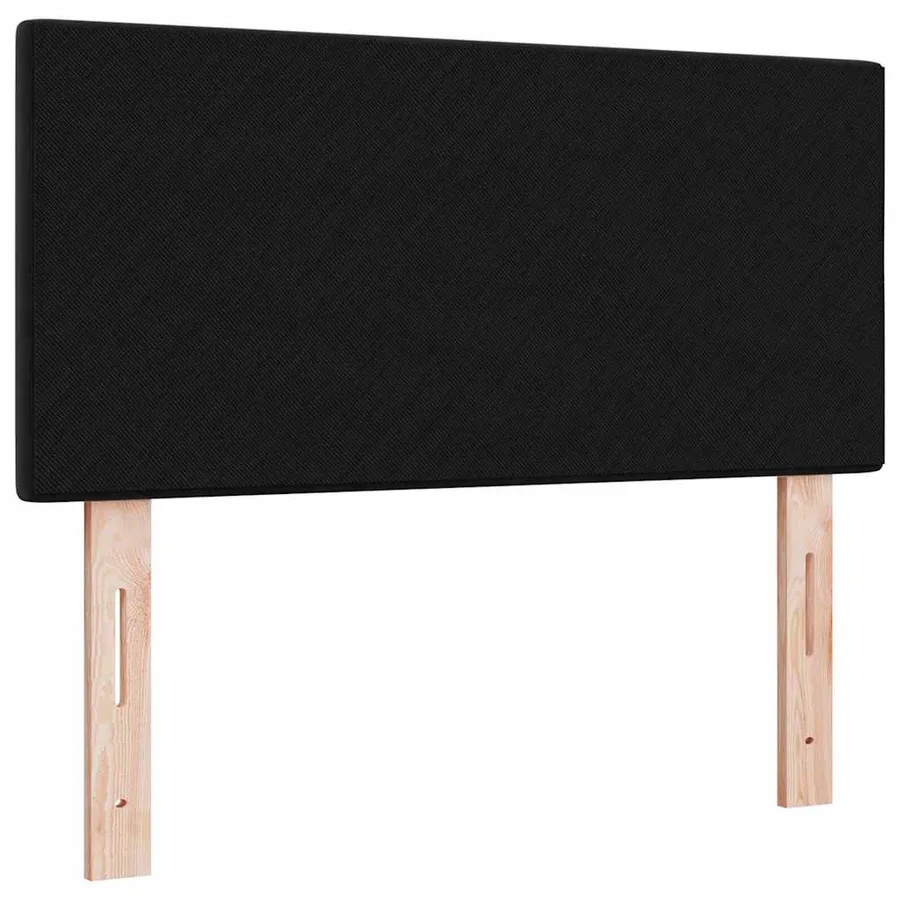 Tête de lit Noir 100 cm Velours - 7