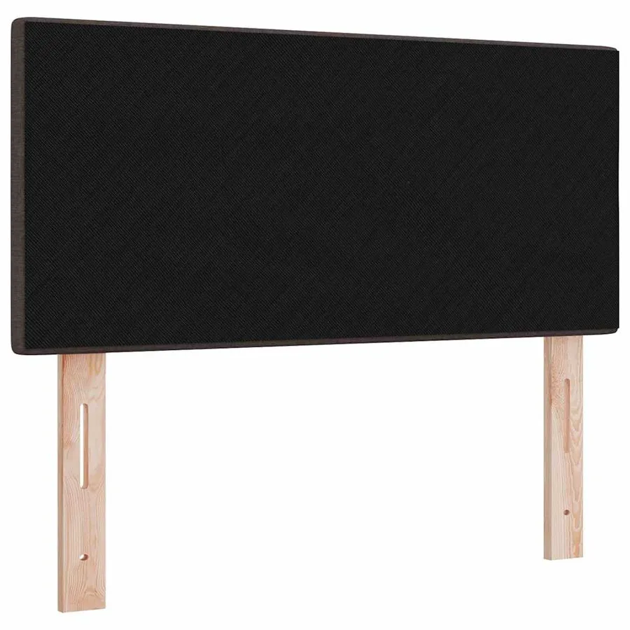 Tête de lit réglable en hauteur Marron foncé 90 cm tissu - 7