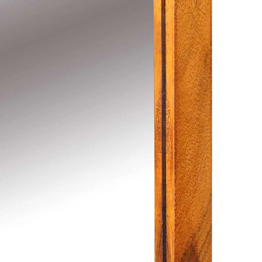 Table de Toilette Marron 90 x 45 x 75 cm Bois d'Acacia Massif - 12