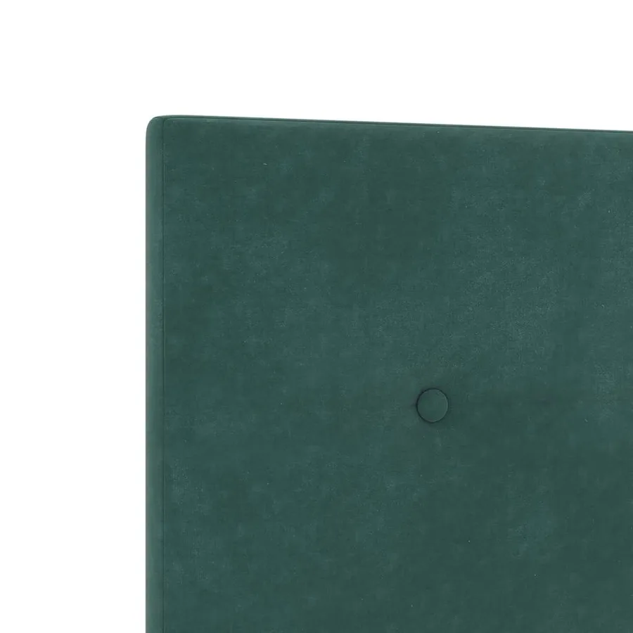 Tête de lit Vert foncé 200 cm Velours - 7
