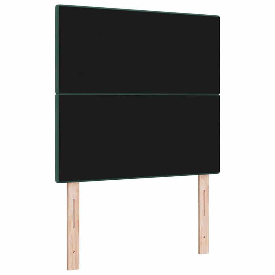 Tête de lit LED avec bandes LED Vert 100 cm Velours - 7