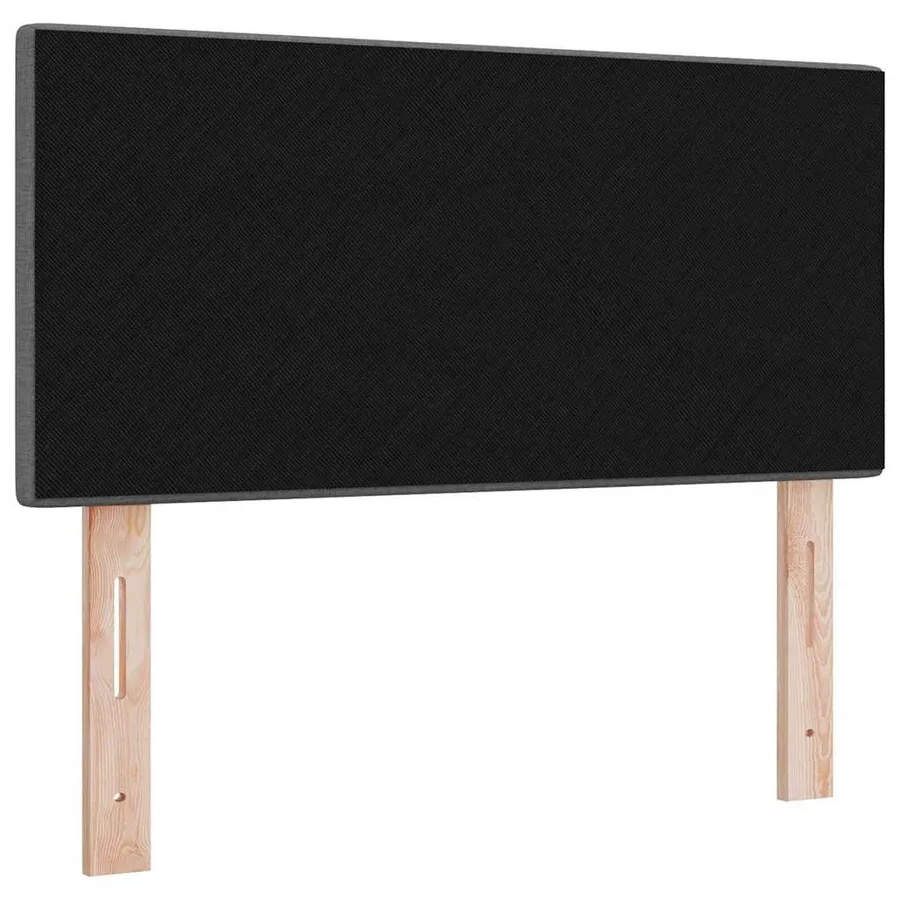 Tête de lit réglable en hauteur Gris foncé 100 cm tissu - 7
