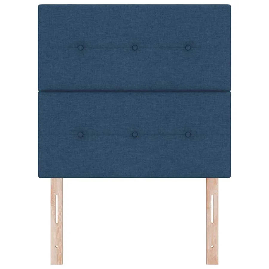 Tête de lit réglable en hauteur Bleu 100 cm tissu - 4