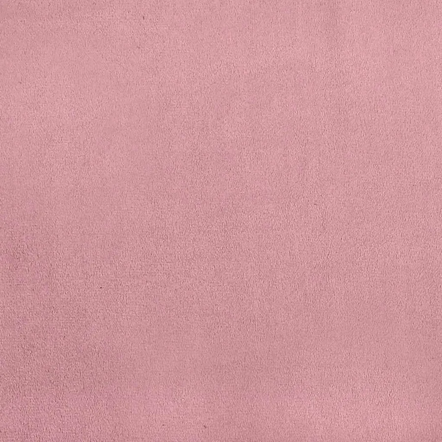 Banc avec dossier rose 119,5x64,5x75 cm velours - 7