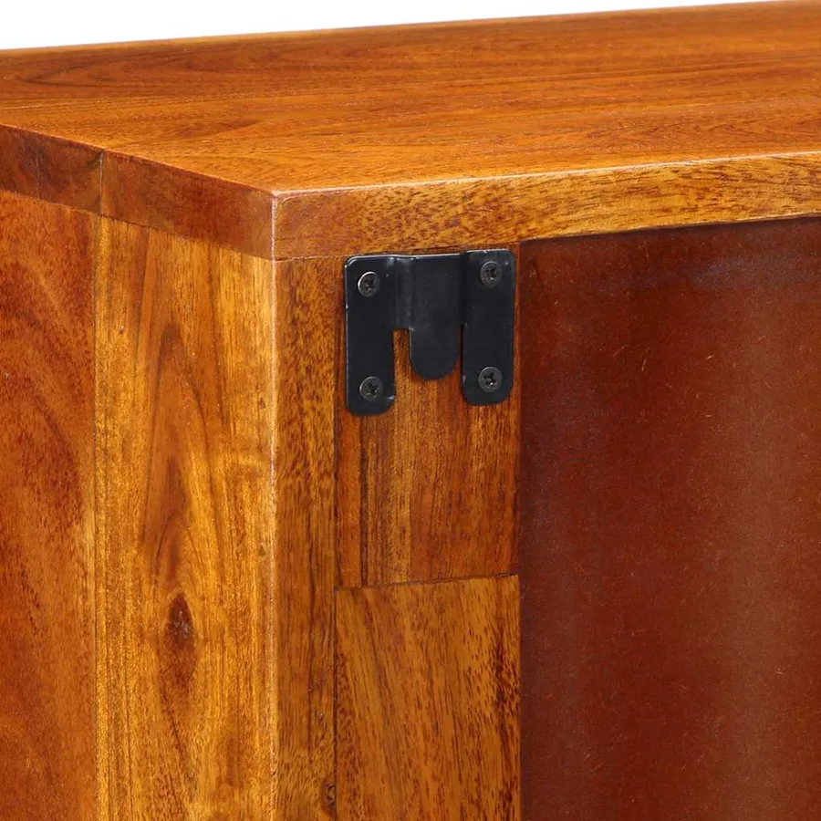 Cabinet de chevet avec tiroir 2 pcs Marron 35 x 30 x 40 cm - 11