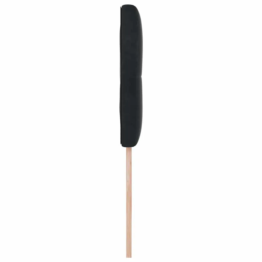 Tête de lit Noir 90 cm Velours - 5