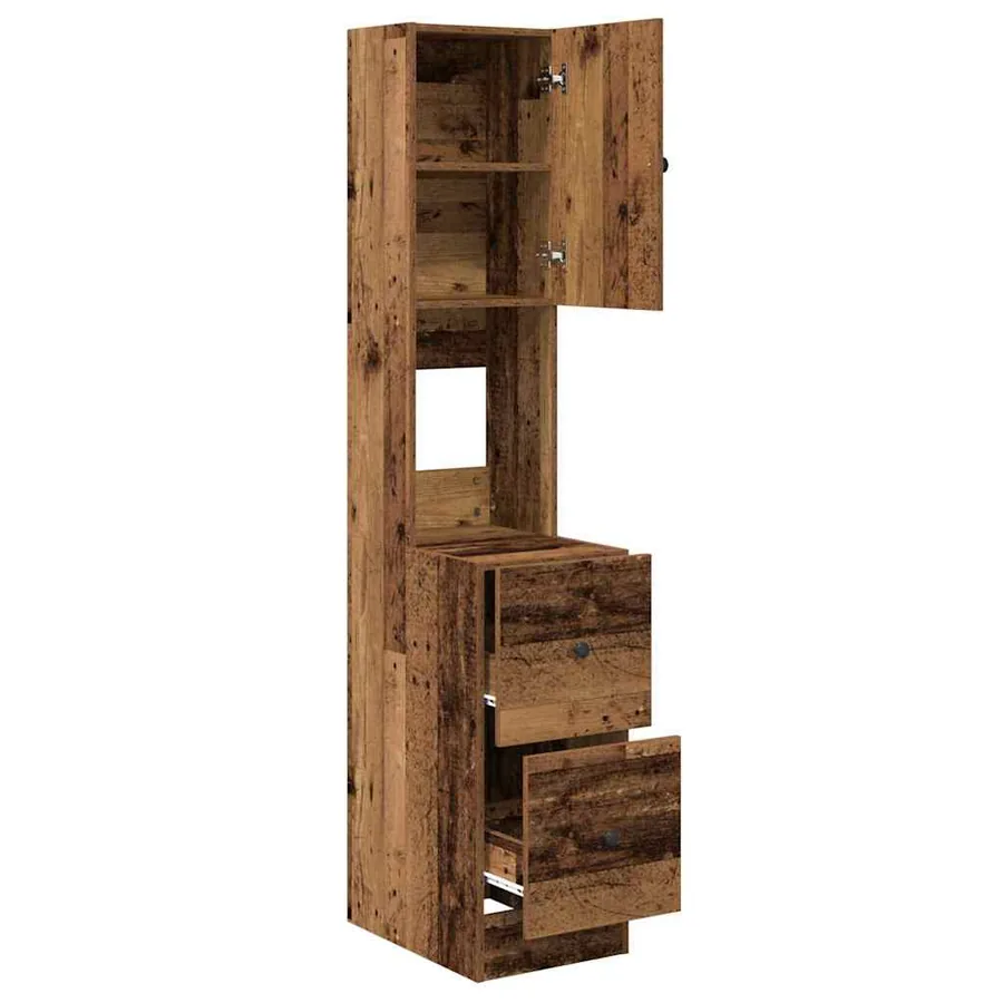 Buffet de cuisine avec tiroir Bois ancien 32 x 50 x 180 cm - 5