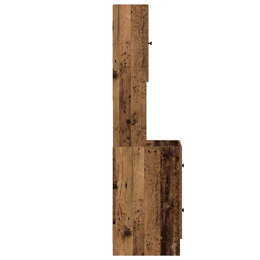 Buffet de cuisine avec tiroir Bois ancien 32 x 50 x 180 cm - 7