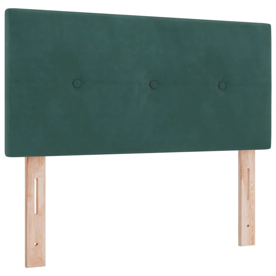 Tête de lit LED avec bandes LED Vert 90 cm Velours - 2
