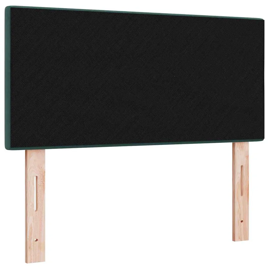 Tête de lit LED avec bandes LED Vert 90 cm Velours - 7