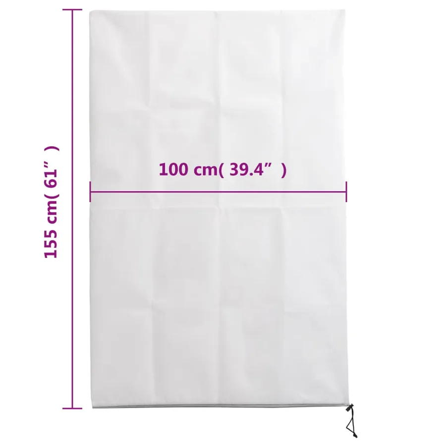 Housses de protection pour plantes avec fermeture éclair 4 pcs - 10