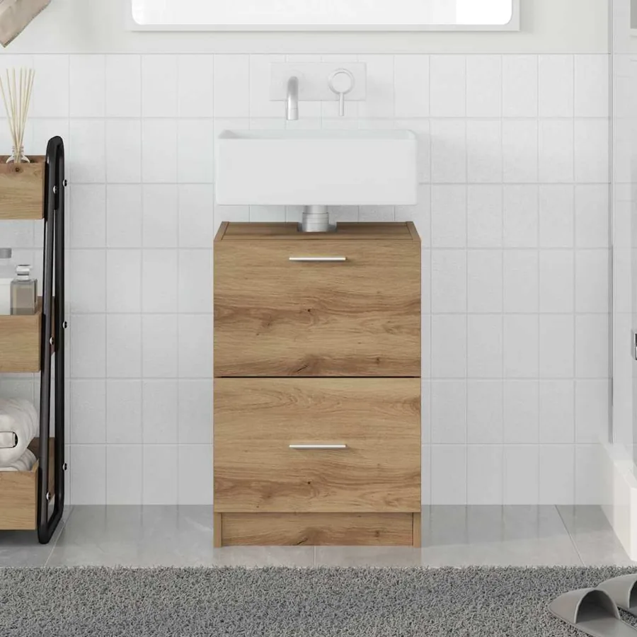 Cabinet de salle de bain Chêne artisanal 40 x 37 x 59 cm