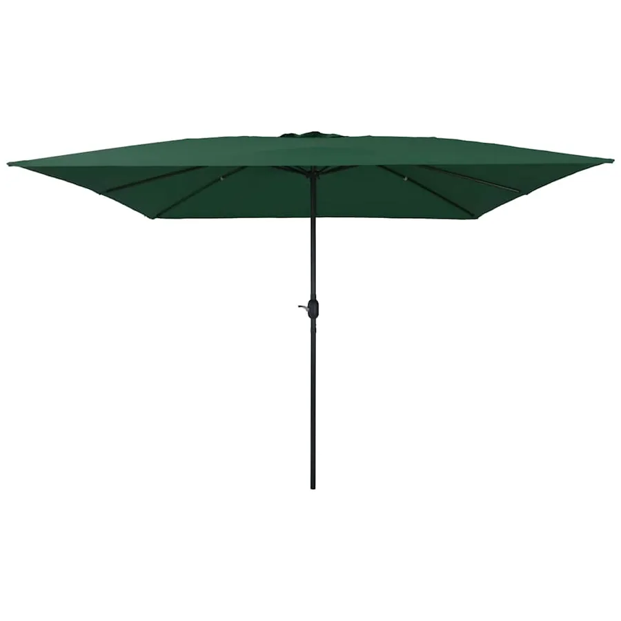 Parasol de jardin Vert 295 x 295 x 245 cm Polyester et Acier